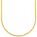 カルティエ Cartier チェーン イエローゴールド K18YG ネックレス 18K 18金 750YG