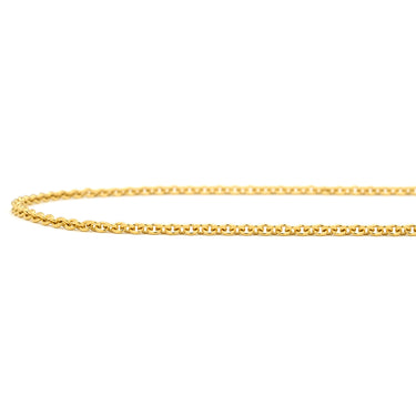 カルティエ Cartier チェーン イエローゴールド K18YG ネックレス 18K 18金 750YG