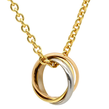カルティエ Cartier ベビー トリニティ B7006600 イエローゴールド×ホワイトゴールド×ピンクゴールド K18YG K18WG K18PG ネックレス 3カラー 3ゴールド Au750 18K 18金