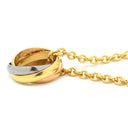 カルティエ Cartier ベビー トリニティ B7006600 イエローゴールド×ホワイトゴールド×ピンクゴールド K18YG K18WG K18PG ネックレス 3カラー 3ゴールド Au750 18K 18金