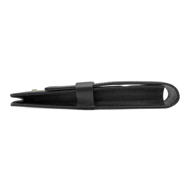 モンブラン Montblanc マイスターシュテュック 2本用 ペンポーチ ブラック レザー ペンケース ゴールド金具 ホワイトスター ペン入れ 2本 2本差し