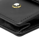 モンブラン Montblanc マイスターシュテュック 2本用 ペンポーチ ブラック レザー ペンケース ゴールド金具 ホワイトスター ペン入れ 2本 2本差し