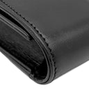 モンブラン Montblanc マイスターシュテュック 1本用 ペンポーチ ブラック レザー ペンケース シルバー金具 ホワイトスター ペン入れ 1本 1本差し