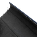 モンブラン Montblanc マイスターシュテュック ペンポーチ ネイビー レザー ペンケース シルバー金具 紺 ホワイトスター