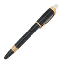 モンブラン Montblanc スターウォーカー ローラーボール レッドゴールド 105653 ブラック×ゴールド GP プレシャスレジン ボールペン 黒インク 筆記確認済み