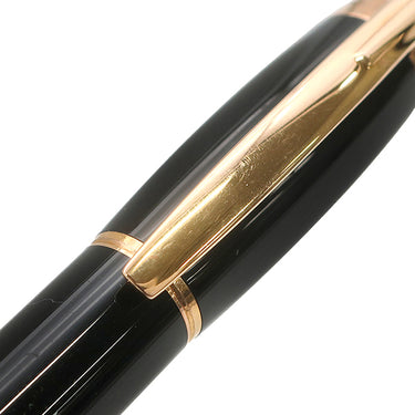 モンブラン Montblanc スターウォーカー ローラーボール レッドゴールド 105653 ブラック×ゴールド GP プレシャスレジン ボールペン 黒インク 筆記確認済み