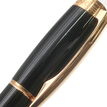 モンブラン Montblanc スターウォーカー ローラーボール レッドゴールド 105653 ブラック×ゴールド GP プレシャスレジン ボールペン 黒インク 筆記確認済み