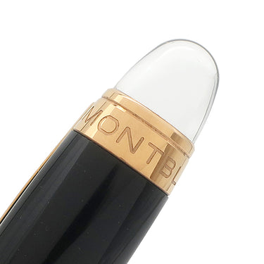 モンブラン Montblanc スターウォーカー ローラーボール レッドゴールド 105653 ブラック×ゴールド GP プレシャスレジン ボールペン 黒インク 筆記確認済み