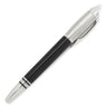 モンブラン Montblanc スターウォーカー ドゥエ ブラック×シルバー メタル ボールペン 黒インク キャップ式 ローラーボール 筆記確認済み