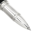 モンブラン Montblanc スターウォーカー ドゥエ ブラック×シルバー メタル ボールペン 黒インク キャップ式 ローラーボール 筆記確認済み