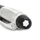 モンブラン Montblanc スターウォーカー ドゥエ ブラック×シルバー メタル ボールペン 黒インク キャップ式 ローラーボール 筆記確認済み