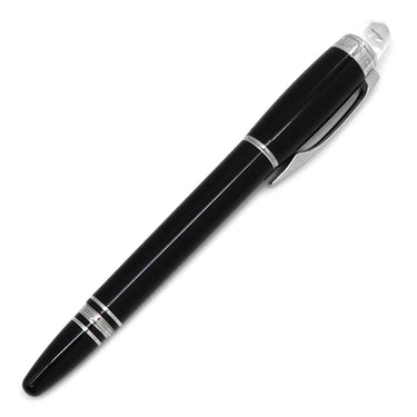 モンブラン Montblanc スターウォーカー ローラーボール ブラック×シルバー メタル プレシャスレジン ボールペン 黒インク 筆記確認済み
