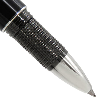 モンブラン Montblanc スターウォーカー ローラーボール ブラック×シルバー メタル プレシャスレジン ボールペン 黒インク 筆記確認済み