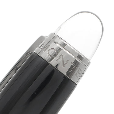 モンブラン Montblanc スターウォーカー ローラーボール Pix ブラック×シルバー メタル プレシャスレジン ボールペン ガンメタル金具 黒インク 筆記確認済み キャップ式
