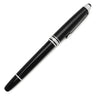 モンブラン Montblanc マイスターシュテック シグネチャーフォーグッド クラシック ブラック×シルバー GP プレシャスレジン サファイア ボールペン ユニセフ サファイア 筆記確認済み