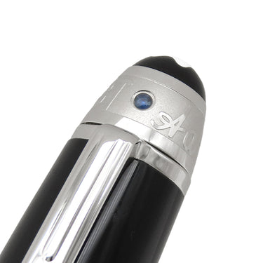 モンブラン Montblanc マイスターシュテック シグネチャーフォーグッド ルグラン ブラック×シルバー GP プレシャスレジン サファイア ボールペン ユニセフ サファイア 筆記確認済み