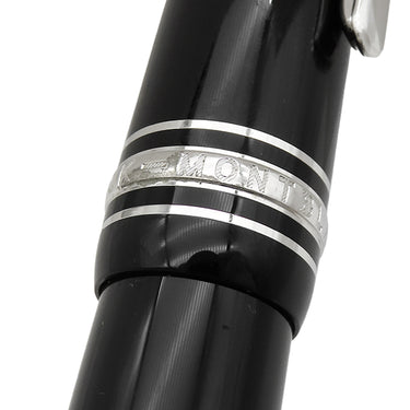 モンブラン Montblanc マイスターシュテック シグネチャーフォーグッド ルグラン ブラック×シルバー GP プレシャスレジン サファイア ボールペン ユニセフ サファイア 筆記確認済み