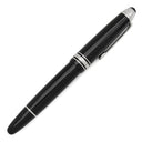 モンブラン Montblanc マイスターシュテック シグネチャーフォーグッド ルグラン ブラック×シルバー GP プレシャスレジン サファイア ボールペン ユニセフ サファイア 筆記確認済み