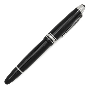 モンブラン Montblanc マイスターシュテック シグネチャーフォーグッド ルグラン ブラック×シルバー GP プレシャスレジン サファイア ボールペン ユニセフ サファイア 筆記確認済み