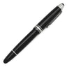 モンブラン Montblanc マイスターシュテック シグネチャーフォーグッド ルグラン ブラック×シルバー GP プレシャスレジン サファイア ボールペン ユニセフ サファイア 筆記確認済み