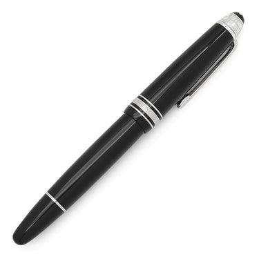 モンブラン Montblanc マイスターシュテック シグネチャーフォーグッド ルグラン ブラック×シルバー GP プレシャスレジン サファイア ボールペン ユニセフ サファイア 筆記確認済み