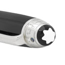モンブラン Montblanc マイスターシュテック シグネチャーフォーグッド ルグラン ブラック×シルバー GP プレシャスレジン サファイア ボールペン ユニセフ サファイア 筆記確認済み