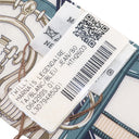 エルメス HERMES ツイリー H064299S ホワイト×ブルージーン×ボワドゥローズ シルク スカーフ 新品 未使用 【Harnais Legendaire/伝説のハーネス】