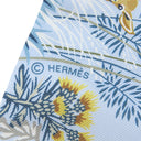 エルメス HERMES ツイリー H064297S ブルーシエル×マリン×グリーン シルク スカーフ 【REWILDING NATURE/リワイルディング ネイチャー】