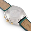 腕時計 ブライトリング BREITLING クロノマット ビコロ B13047 自動巻き メンズ OH済 K18YG×SS コンビ 緑 デイト 逆回転防止ベゼル