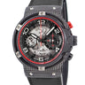 腕時計 ウブロ HUBLOT クラシック フュージョン フェラーリGT 3Dカーボン 526.QB.0124.VR 自動巻き メンズ OH済 クロノグラフ 限定