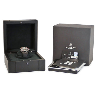腕時計 ウブロ HUBLOT クラシック フュージョン フェラーリGT 3Dカーボン 526.QB.0124.VR 自動巻き メンズ OH済 クロノグラフ 限定