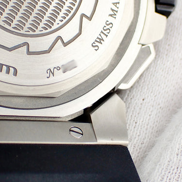 腕時計 ハリーウィンストン Harry Winston オーシャン スポーツ クロノグラフ 411/MCA44ZC.K2 OCSACH44ZZ002 自動巻き メンズ OH済 ザリウム