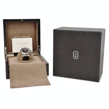腕時計 ハリーウィンストン Harry Winston オーシャン スポーツ クロノグラフ 411/MCA44ZC.K2 OCSACH44ZZ002 自動巻き メンズ OH済 ザリウム