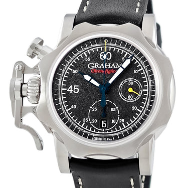 腕時計 グラハム GRAHAM クロノファイター ヴィンテージ ボルト リミテッド 2CVGS.B42A 自動巻き メンズ 未使用 クロノグラフ 限定