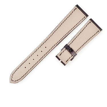 パテックフィリップ PATEK PHILIPPE 純正 クロコバンド ブラック クロコダイル 腕時計パーツ 未使用 替え クロコダイル バンド ベルト ストラップ 20ｍｍ シャイニー ブラック