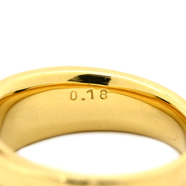 アトリエ アル Atelier Ar エレファントテール イエローゴールド K18YG ダイヤモンド リング 指輪 18K 750 YG ダイヤモンド 13号