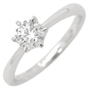 タサキ TASAKI ダイヤモンド 9109259 プラチナシルバー Pt950 ダイヤモンド リング 指輪 TASAKI プラチナ950 立爪 1石 1粒 9号