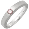 タサキ TASAKI ダイヤリング ピンク×プラチナシルバー Pt900 ダイヤモンド リング 指輪 TASAKI プラチナ900 ラウンドブリリアントカット マットシルバー 12号