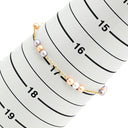 タサキ TASAKI パール ステーション 3カラー×イエローゴールド K18YG パール ブレスレット TASAKI Au750 18K 18金 真珠 ピンク グレー 白 3カラー