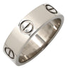 カルティエ Cartier LOVE ラブリング B4084700 ホワイトゴールド K18WG #53(JP13) リング 指輪 750 18K WG クラシックモデル 12.5号