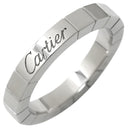 カルティエ Cartier ラニエール リング ホワイトゴールド K18WG #48(JP8) リング 指輪 750 WG 18金 18K 8号