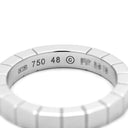 カルティエ Cartier ラニエール リング ホワイトゴールド K18WG #48(JP8) リング 指輪 750 WG 18金 18K 8号