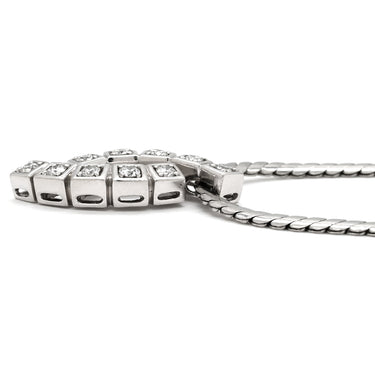ポーラ POLA ダイヤ 0.50ct デザイン ペンダント プラチナシルバー Pt900 ダイヤモンド PT850(チェーン) ネックレス プラチナ 10石 10P