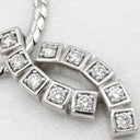 ポーラ POLA ダイヤ 0.50ct デザイン ペンダント プラチナシルバー Pt900 ダイヤモンド PT850(チェーン) ネックレス プラチナ 10石 10P