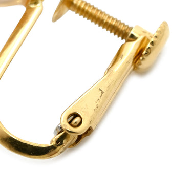 タサキ TASAKI パール 10.5mm ゴールド×イエローゴールド K18YG パール イヤリング Au750 18K 18金 YG 真珠 1P 1粒 ネジ式