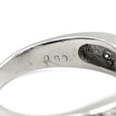 タサキ TASAKI パール 9.1mm ダイヤモンド パールホワイト×プラチナシルバー Pt900 パール ダイヤモンド リング 指輪 TASAKI 真珠 大粒 プラチナ Pt900 パヴェ ヘイローデザイン 14号