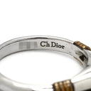 クリスチャン・ディオール Christian Dior ダイヤモンド 0.16ct 65030017 プラチナシルバー×イエローゴールド Pt900 K18YG ダイヤモンド リング 指輪 Au750 K18 YG Pt900 コンビ 一粒 1石 立爪 8号