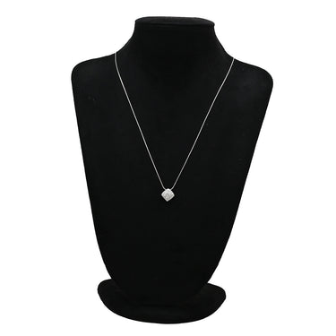 タサキ TASAKI ダイヤモンド プラチナシルバー Pt900 ダイヤモンド ペンダントトップ TASAKI パヴェ プラチナ スクエア チャーム
