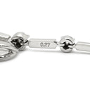 タサキ TASAKI ダイヤ デザインイヤリング ホワイトゴールド K18WG ダイヤモンド イヤリング Au750 18K 18金 ドロップ スウィング ネジ クリップ式