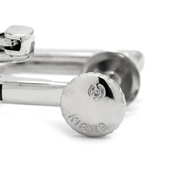 タサキ TASAKI ダイヤ デザインイヤリング ホワイトゴールド K18WG ダイヤモンド イヤリング Au750 18K 18金 ドロップ スウィング ネジ クリップ式